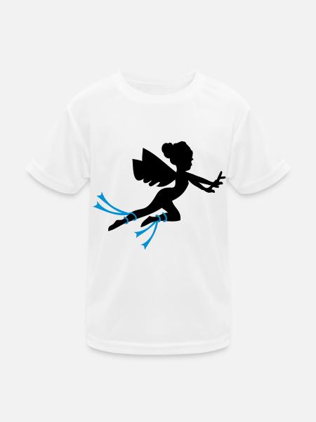 Fee griechischen Mythen - Kinder Funktions-T-Shirt - Weiß - Vorne