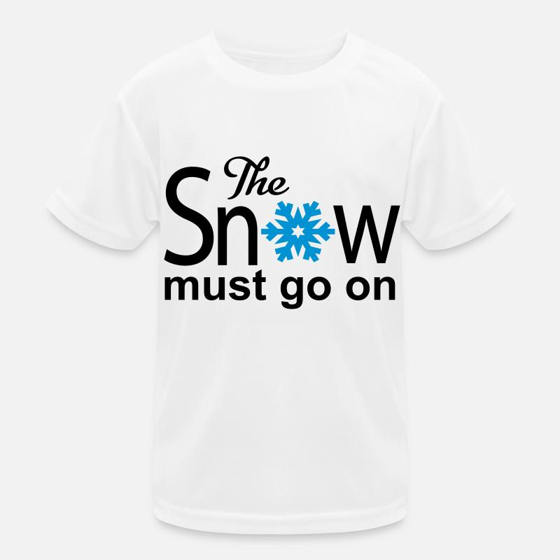 neige T-shirt sport Enfant