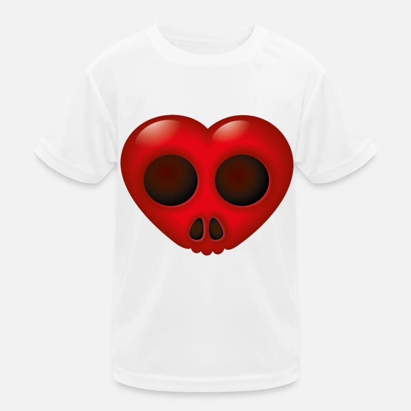 Smiley Heart Skill Kids Functional T-Shirt