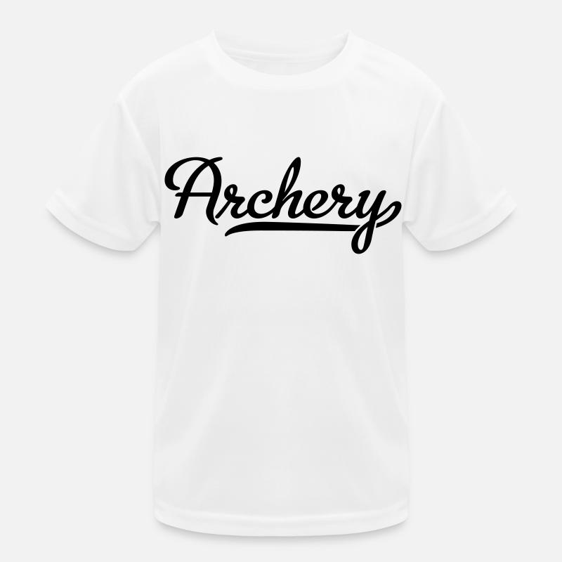 Bogenschießen Kinder Funktions-T-Shirt