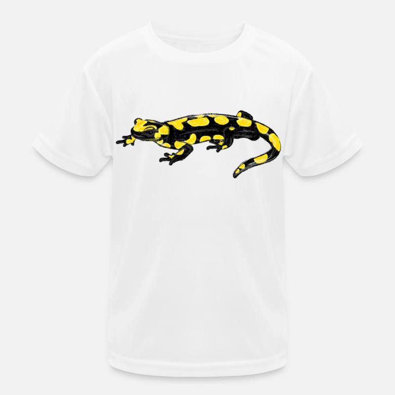 Feuersalamander / Fire Salamander I Kinder Funktions-T-Shirt