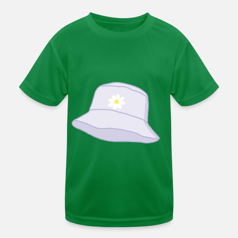 Bob mit einer Blume Kinder Funktions-T-Shirt