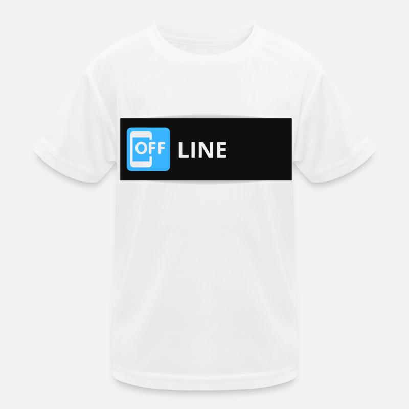OFF LINE Kids Functional T-Shirt