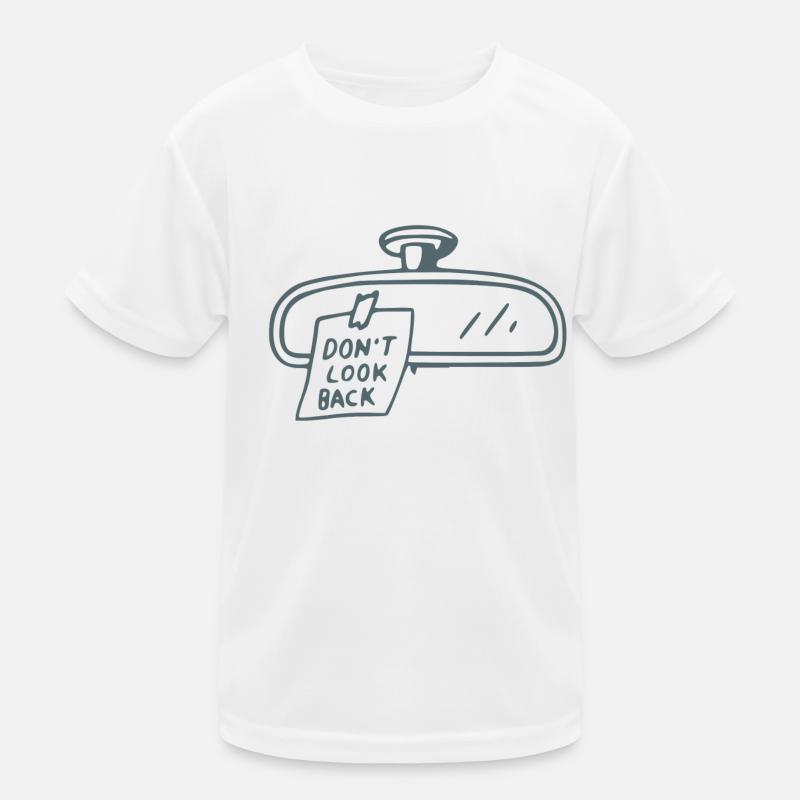 Miroir de voiture rebelle Note Design T-shirt sport Enfant