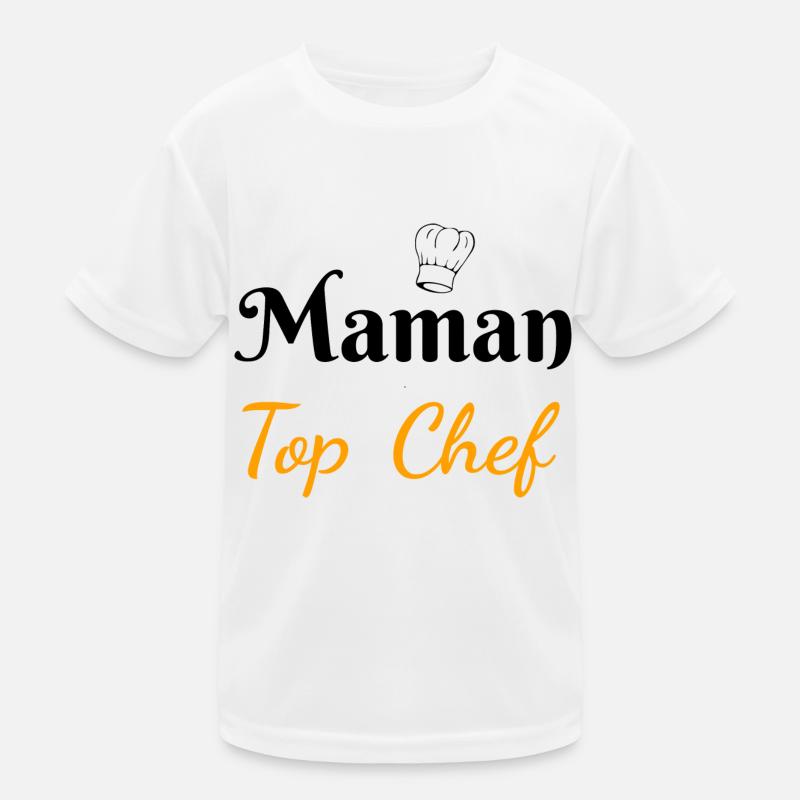 Mama Top Chef Kinder Funktions-T-Shirt
