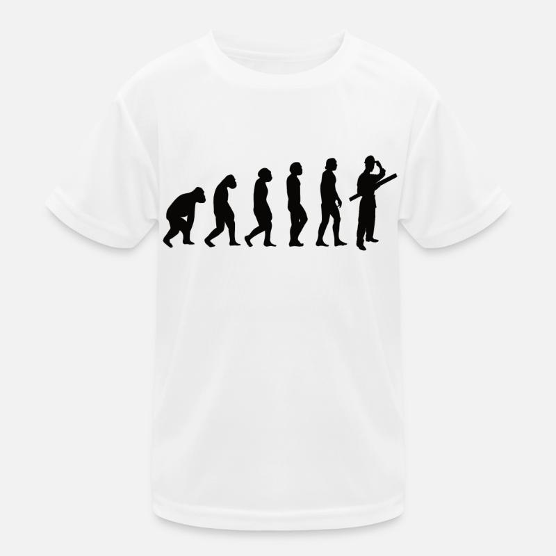 Architect Craft Evolution Civil Engineer Kids Functional T-Shirt