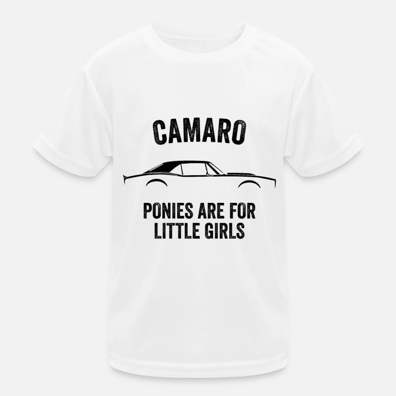 Slogan camaro T-shirt sport Enfant