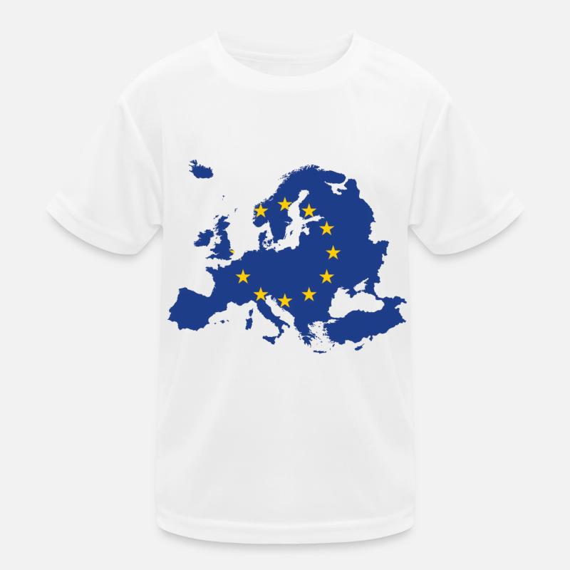 Europe T-shirt sport Enfant
