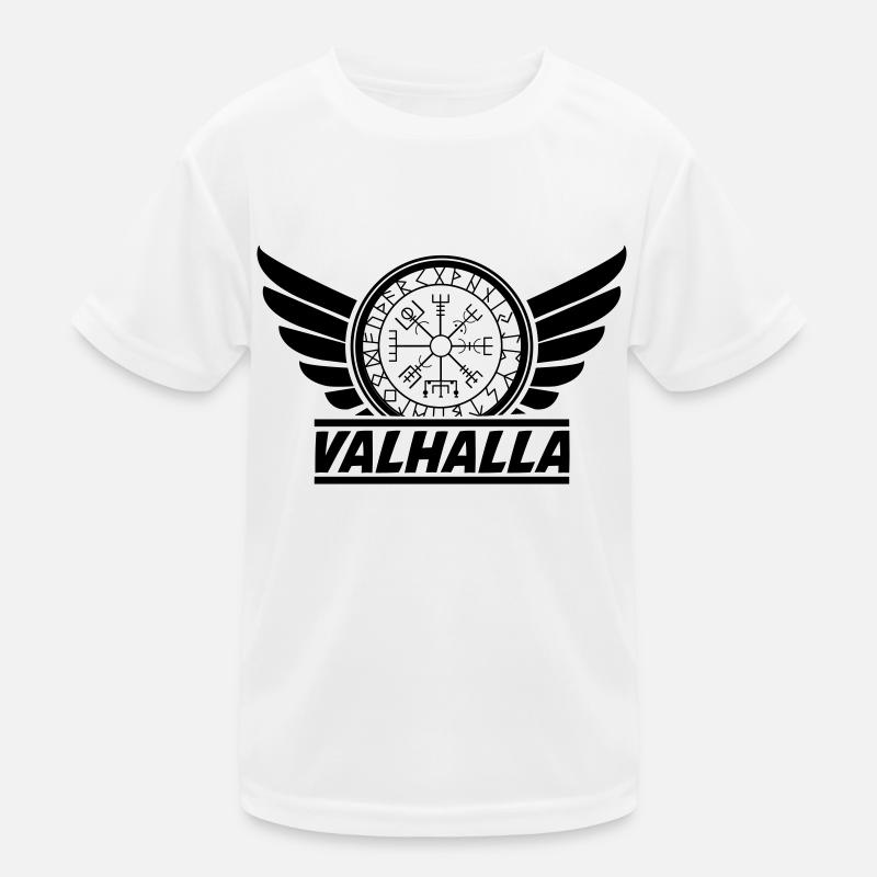 Valhalla Kompass Kinder Funktions-T-Shirt
