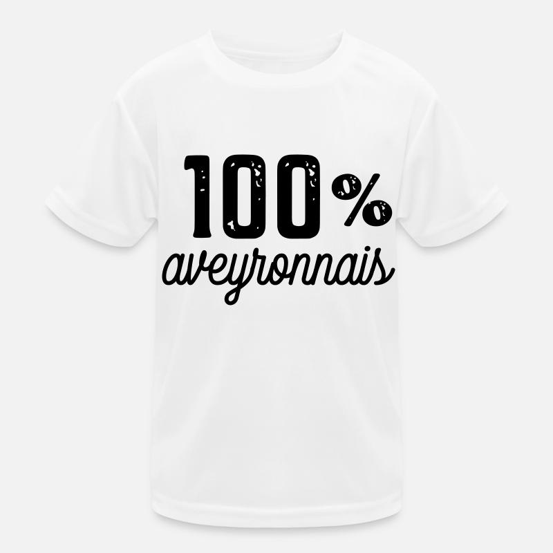 100 % aveyronnais T-shirt sport Enfant