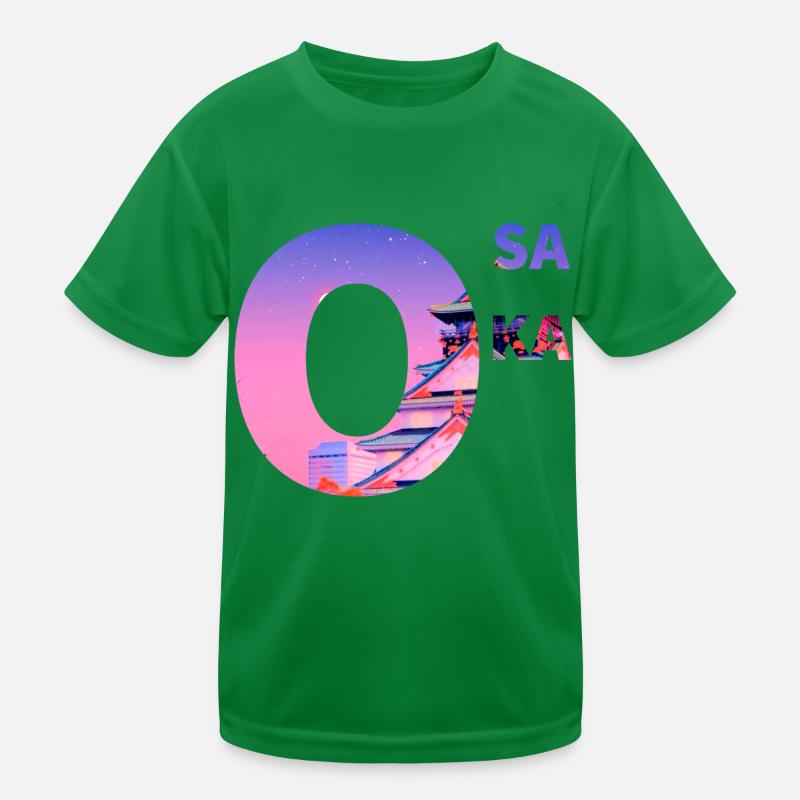 Osaka Kinder Funktions-T-Shirt