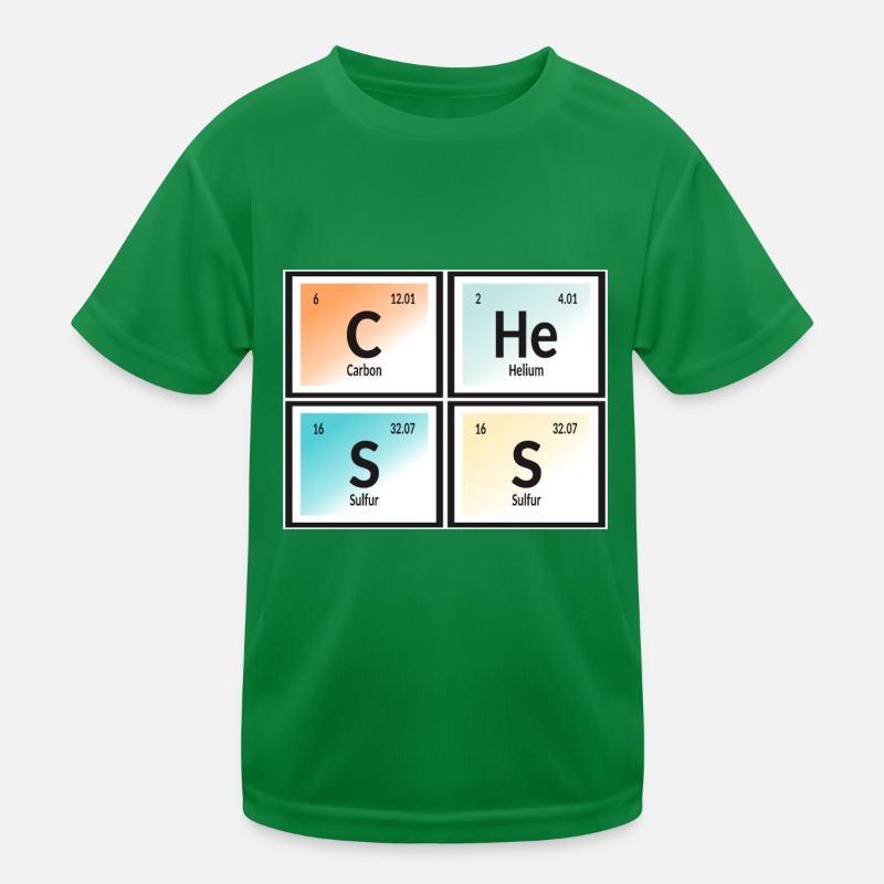 Schach | Periodensystem der Elemente Kinder Funktions-T-Shirt