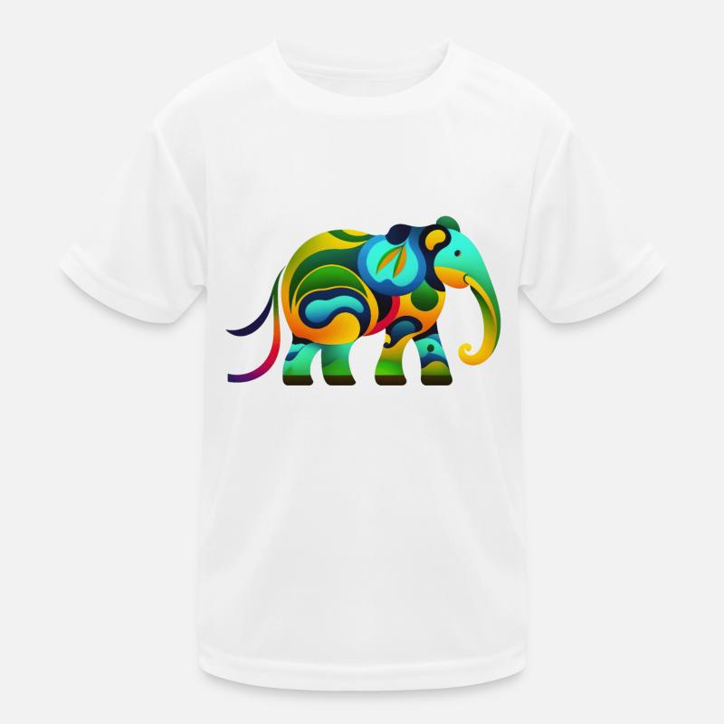 Elephant Kids Functional T-Shirt