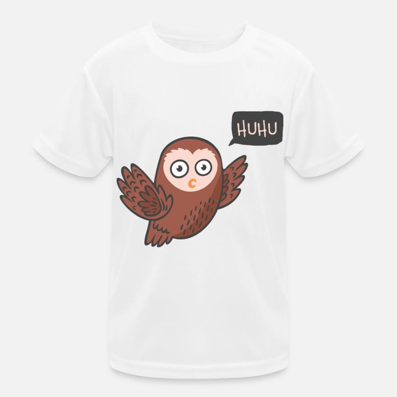 Eule Kinder Funktions-T-Shirt