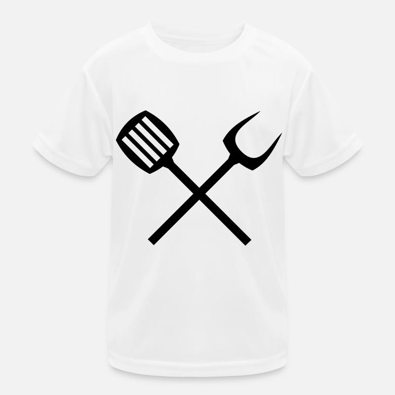 Couverts barbecue T-shirt sport Enfant