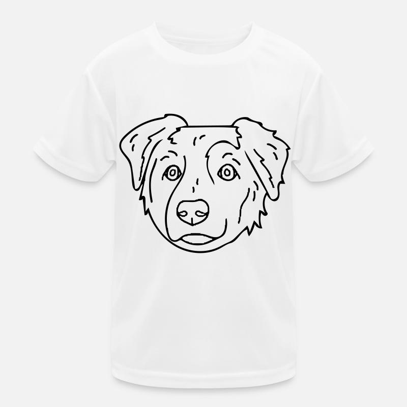 cane Maglietta sportiva per bambini