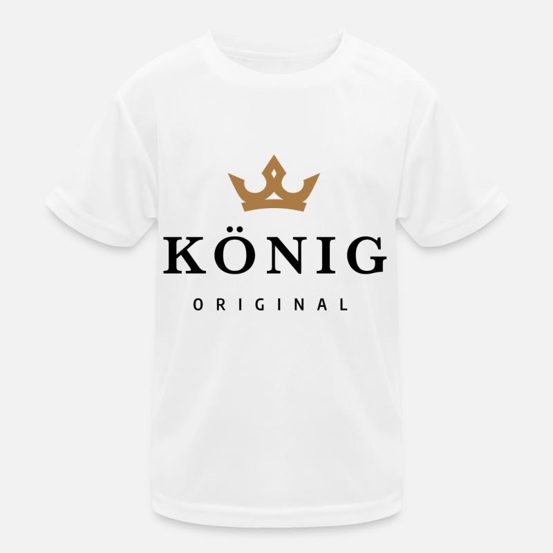 König Kinder Funktions-T-Shirt