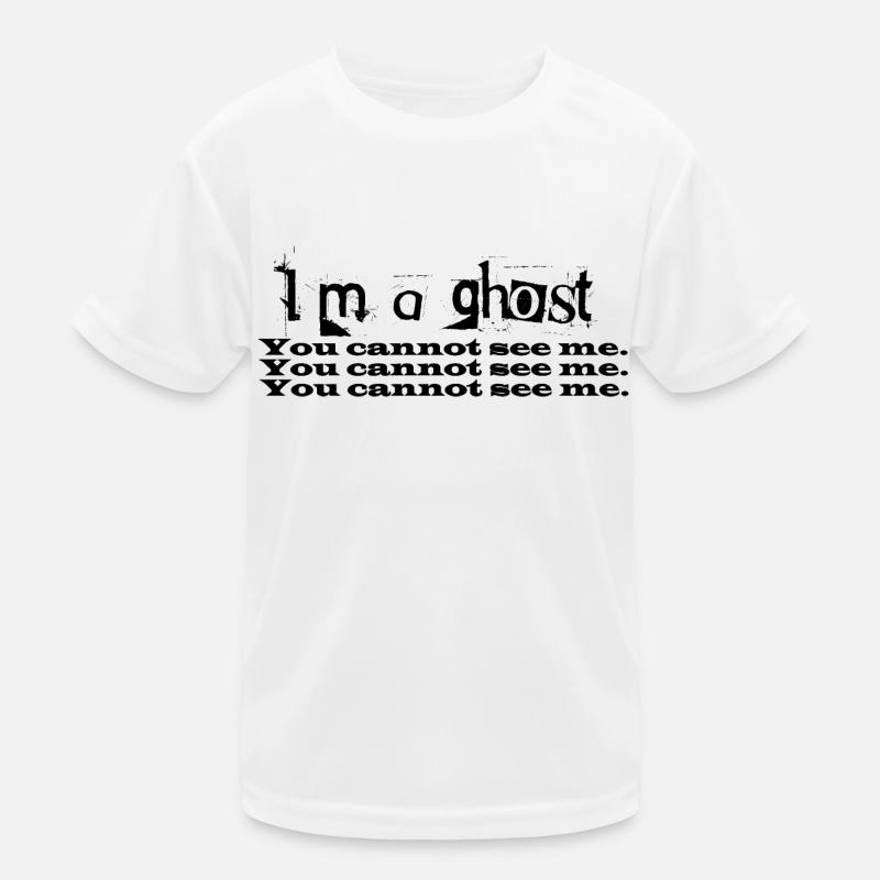 I m a ghost Kinder Funktions-T-Shirt