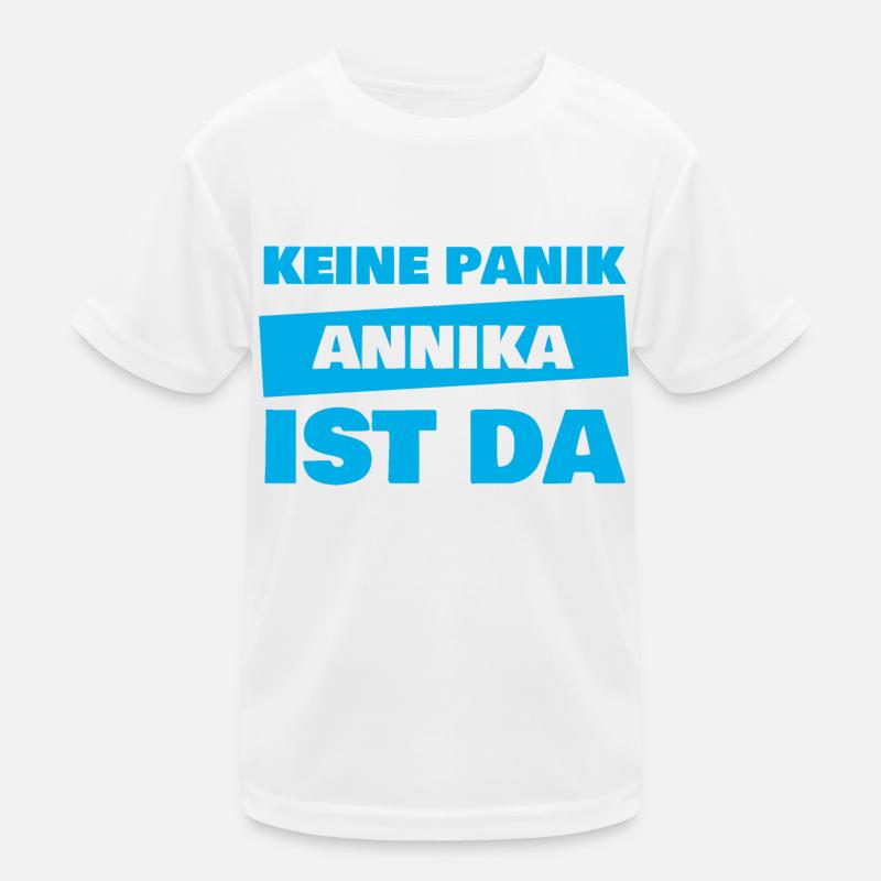 First name Annika Kids Functional T-Shirt