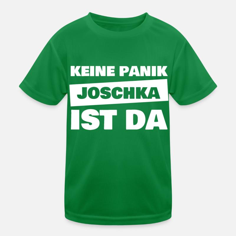 Joschka as a first name Kids Functional T-Shirt