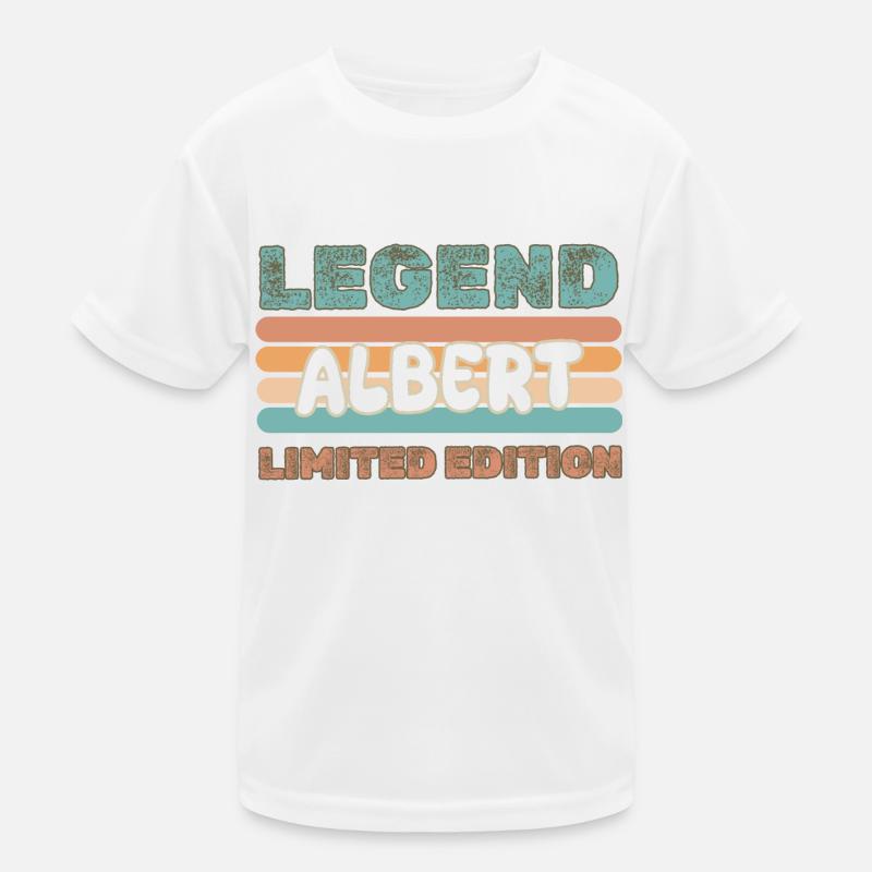 Vorname Albert Kinder Funktions-T-Shirt