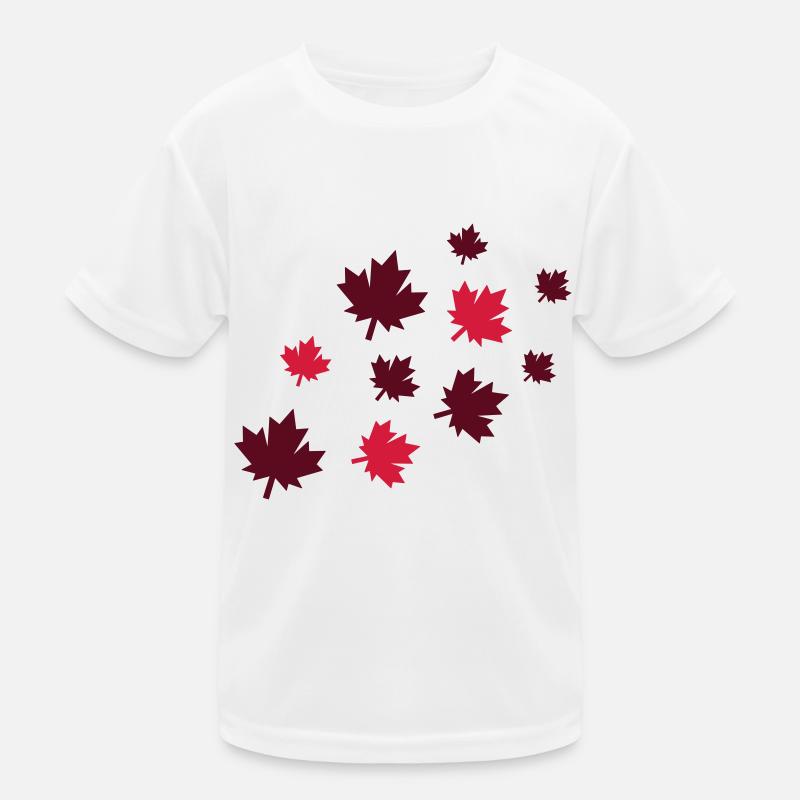 Feuilles d’érable T-shirt sport Enfant