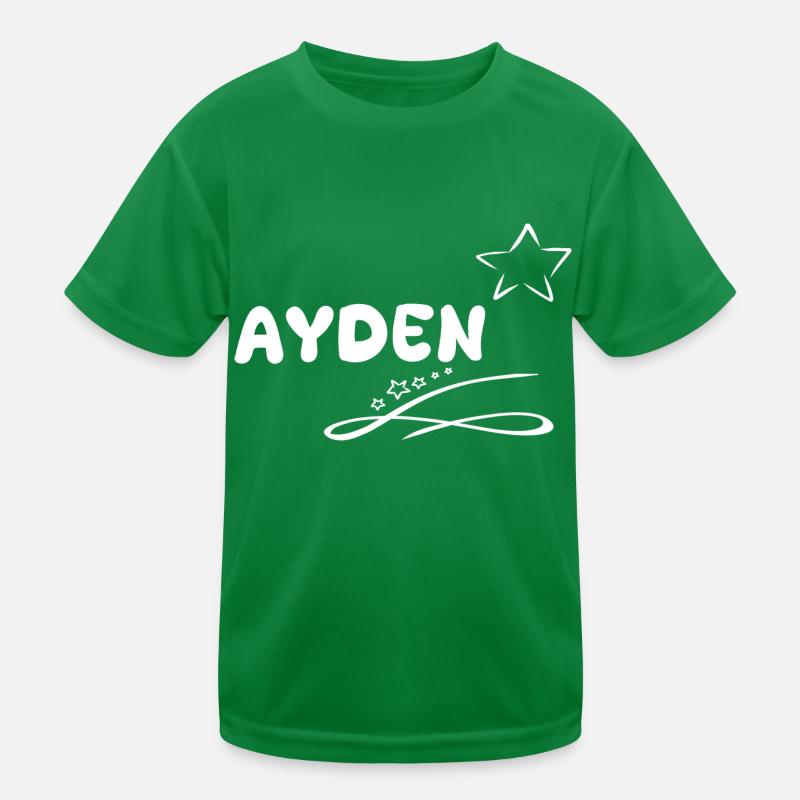 Gift for Ayden Kids Functional T-Shirt