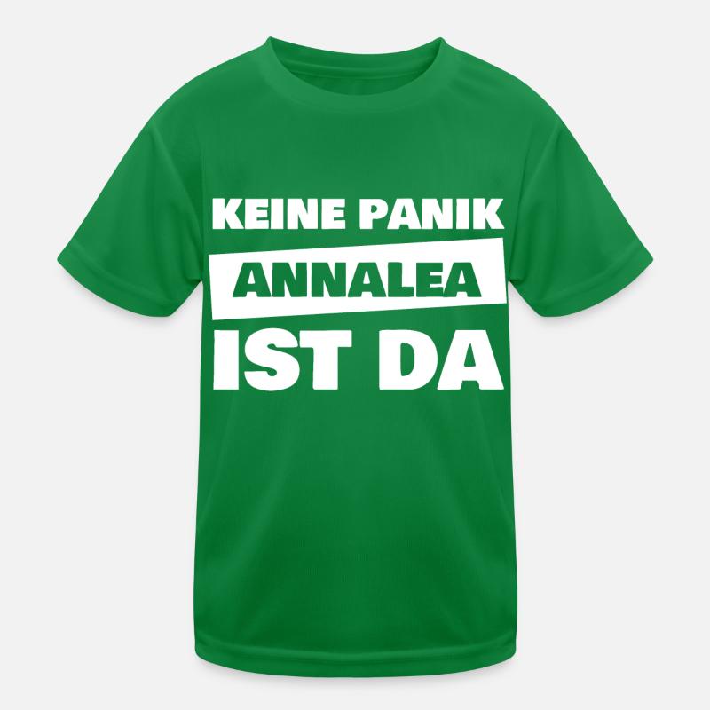First name Annalea Kids Functional T-Shirt