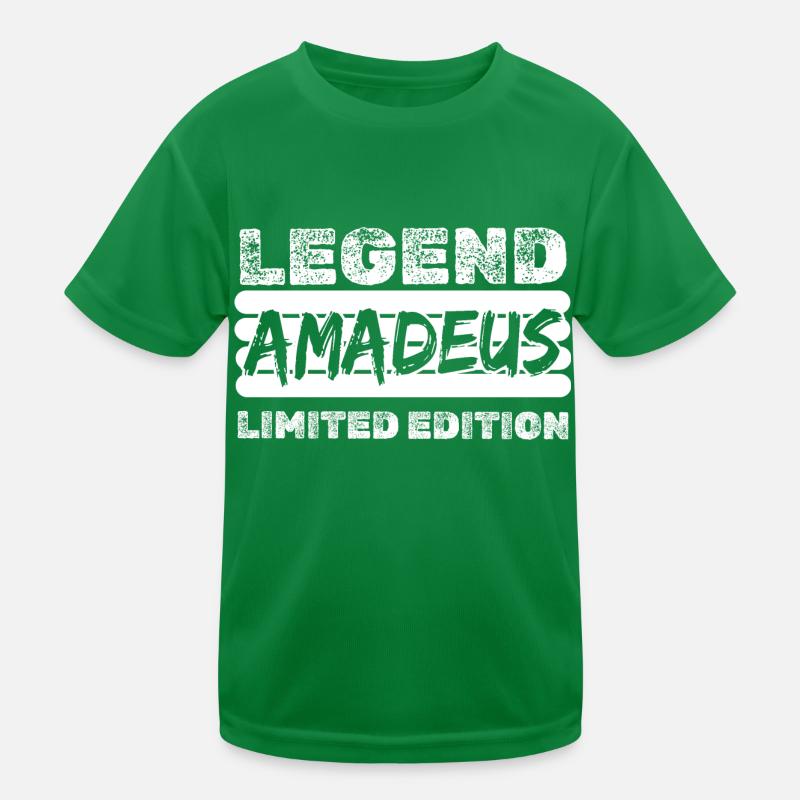 Amadeus as a given name Kids Functional T-Shirt