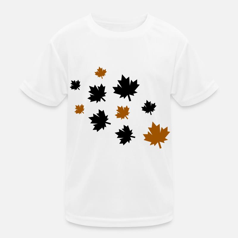 Maple Leaves Kids Functional T-Shirt