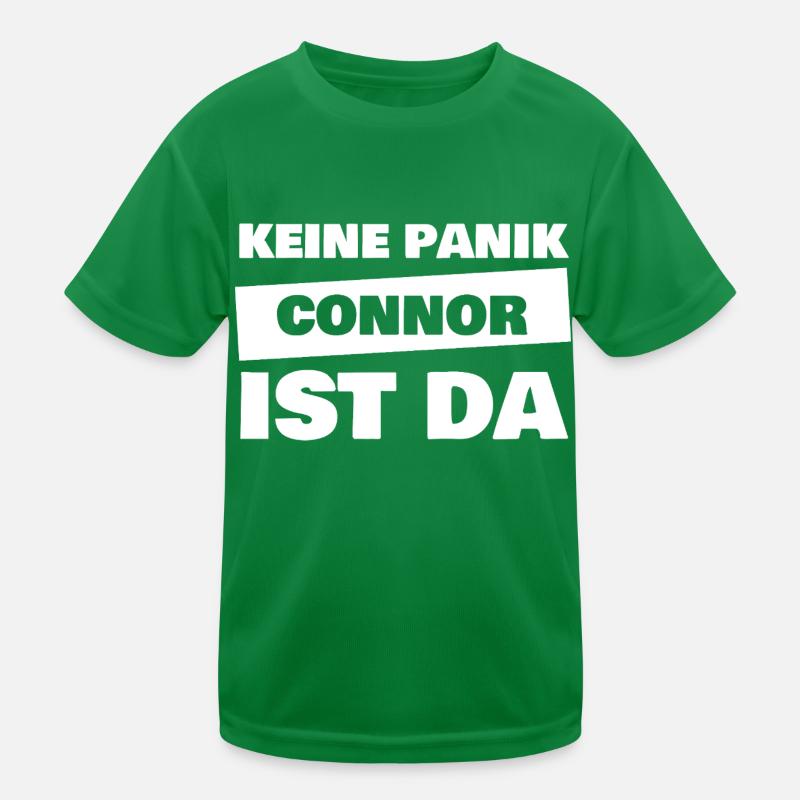 First name Connor Kids Functional T-Shirt