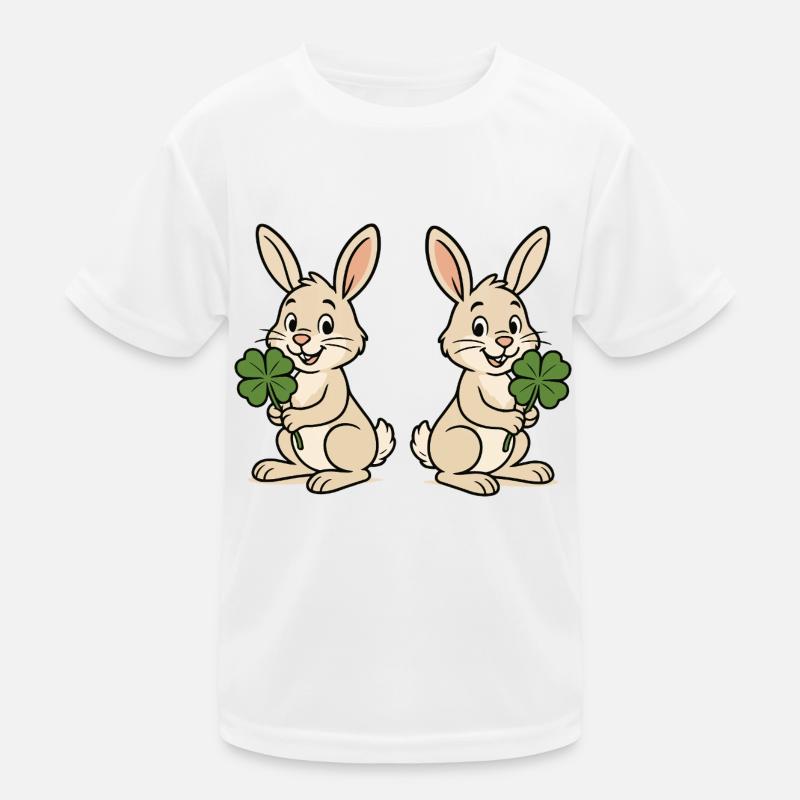 Trèfle de lapin 2 T-shirt sport Enfant