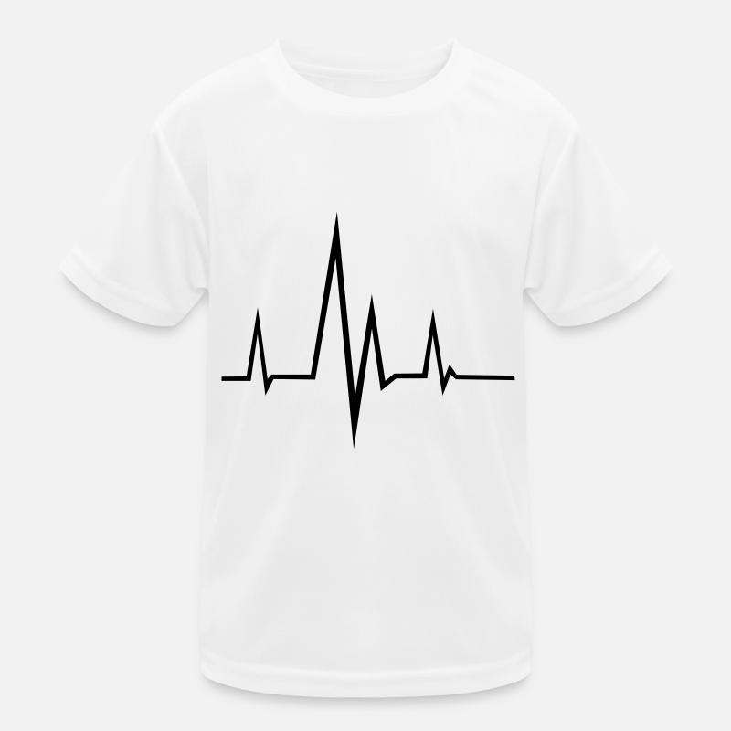 Pulse - Frequency - Heartbeat Kids Functional T-Shirt