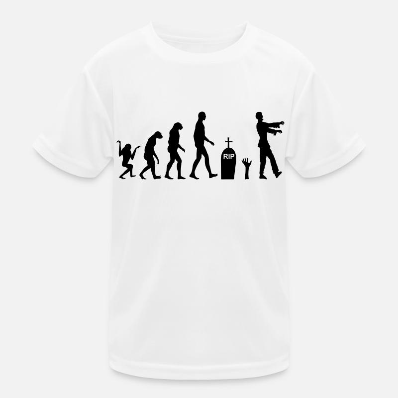 Zombie Evolution 2 T-shirt sport Enfant
