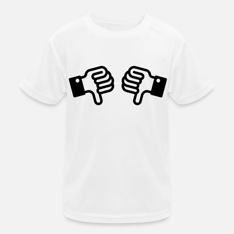 Thumbs down / pouces vers le bas (2) T-shirt sport Enfant