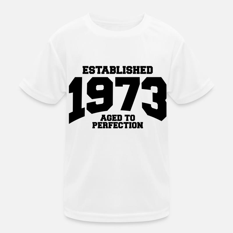 aged to perfection established 1973 (fr) T-shirt sport Enfant
