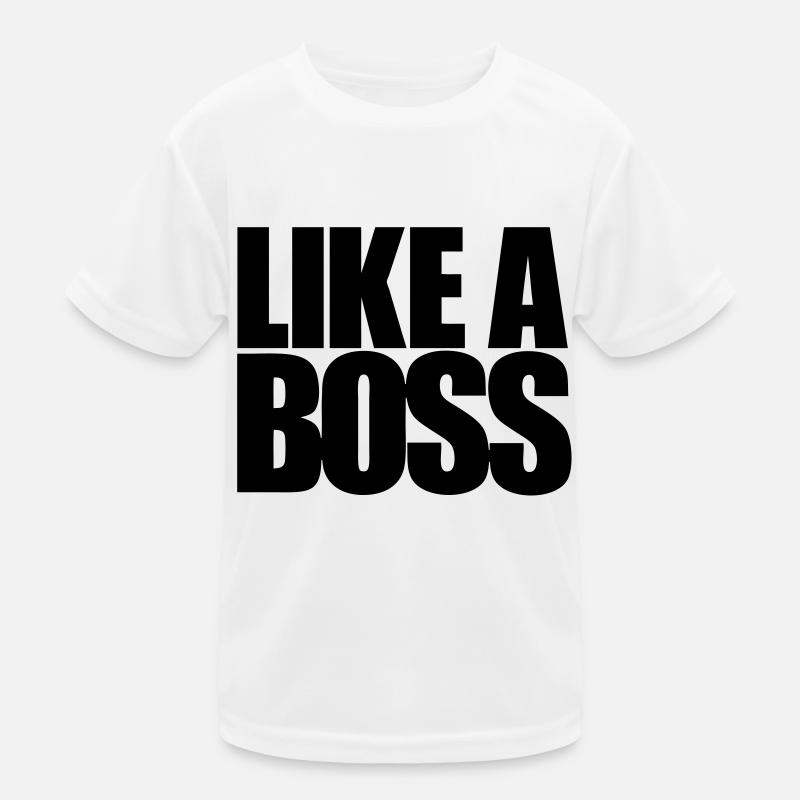 Like a Boss Kids Functional T-Shirt