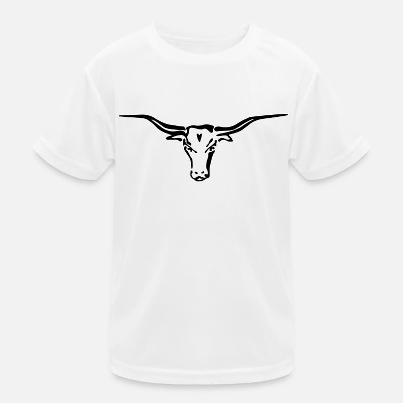 texas longhorn Kinder Funktions-T-Shirt