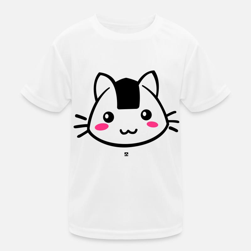 Onigiricat - chat onigiri Kinder Funktions-T-Shirt