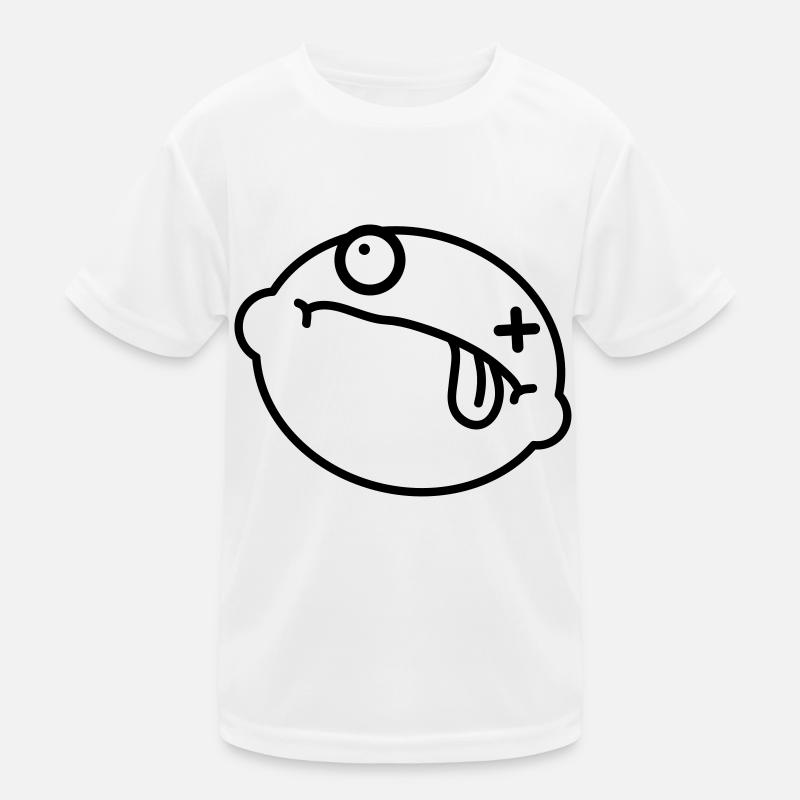 Dead Lemon Smiley Kids Functional T-Shirt