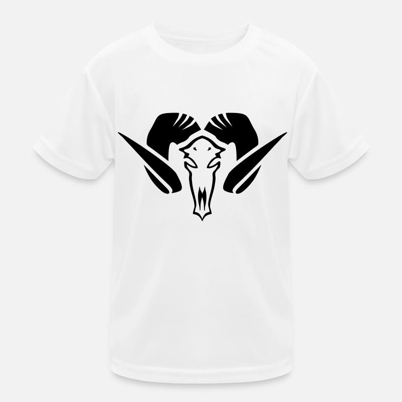 Der gehörnte Mann Kinder Funktions-T-Shirt