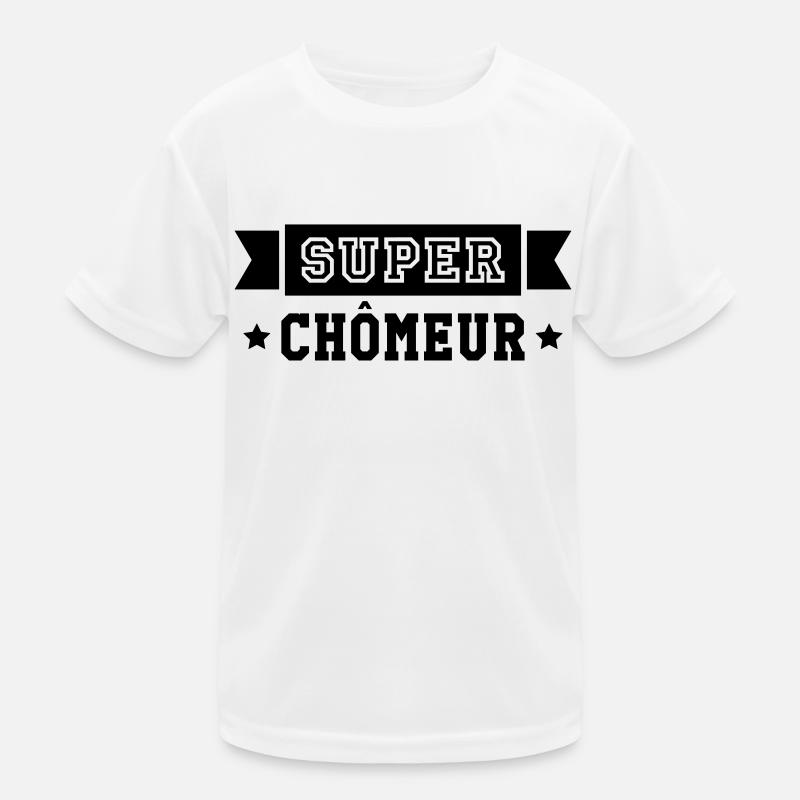 Chômeur / Travail / Chômage / Chomeuse / Emploi T-shirt sport Enfant
