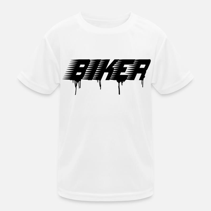 biker Kids Functional T-Shirt