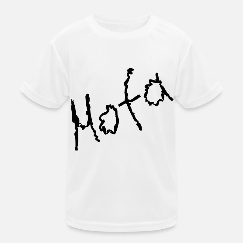 Mofa - Kinder Funktions-T-Shirt - Weiß