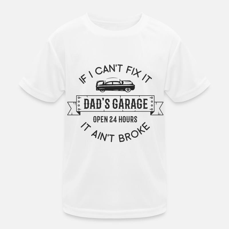 Dad's Garage Kids Functional T-Shirt
