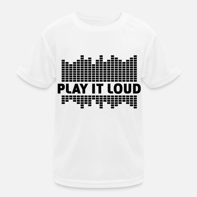 Music Equalizer LED Lights Rhythm Dance Stereo Kids Functional T-Shirt