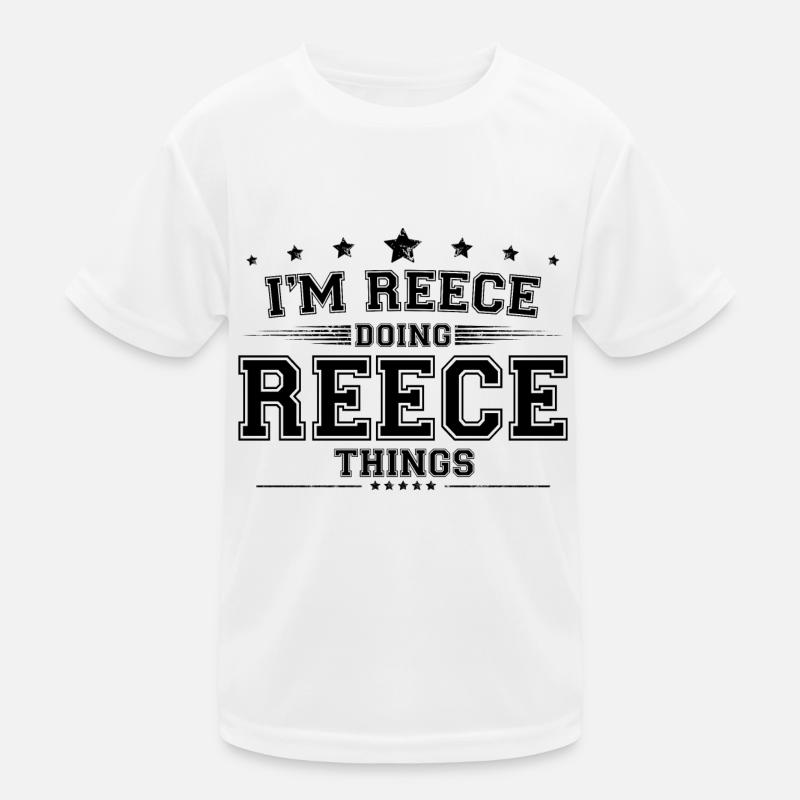 Je suis Reece en train de faire des choses Reece T-shirt sport Enfant