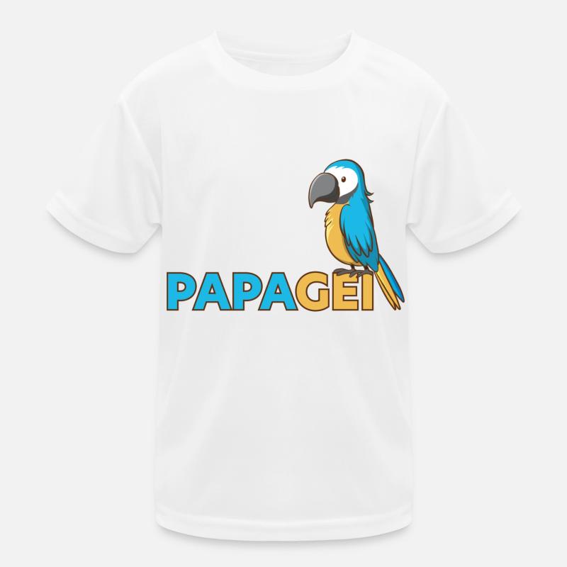 PAPAGEI Kinder Funktions-T-Shirt