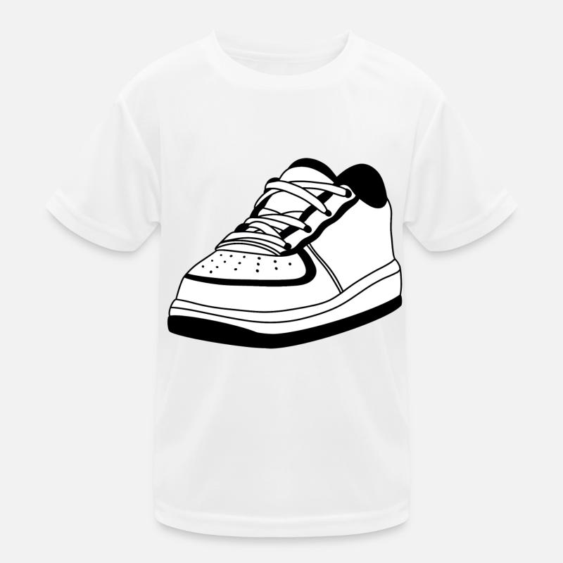 Sneaker noir T-shirt sport Enfant
