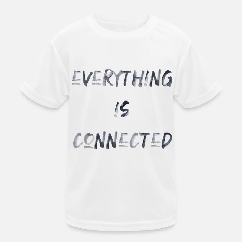 everything is connected love connection relationship Kids Functional T-Shirt
